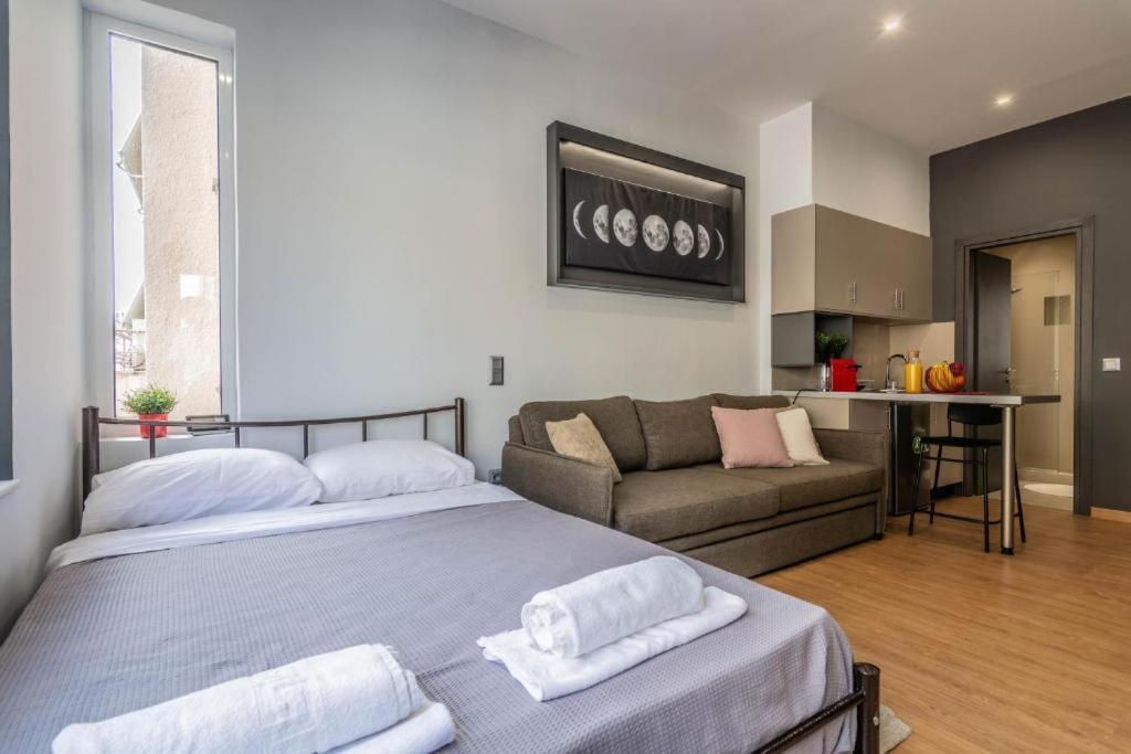 Aris Premium Accommodations Athen Værelse billede